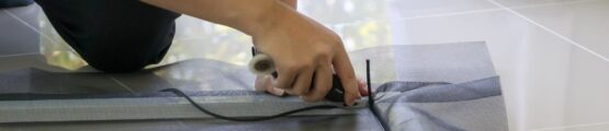 Néhány filléres alapanyagból könnyedén összeállíthatjuk a szúnyoghálót házilag