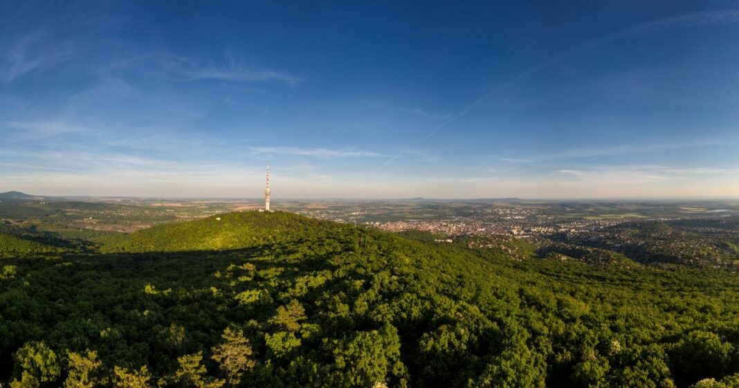 The,Central,Part,Of,Mecsek,Mountains,With,Pécs Mecsek