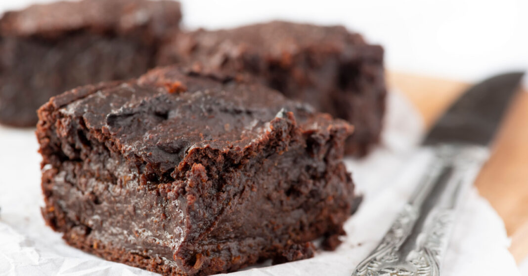 brownie kockák