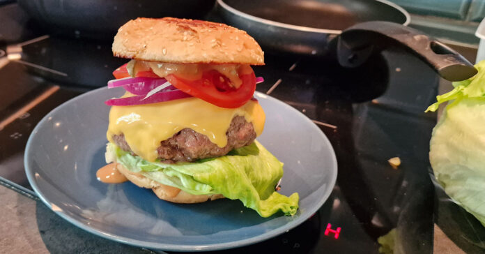 Luxus hamburger otthon
