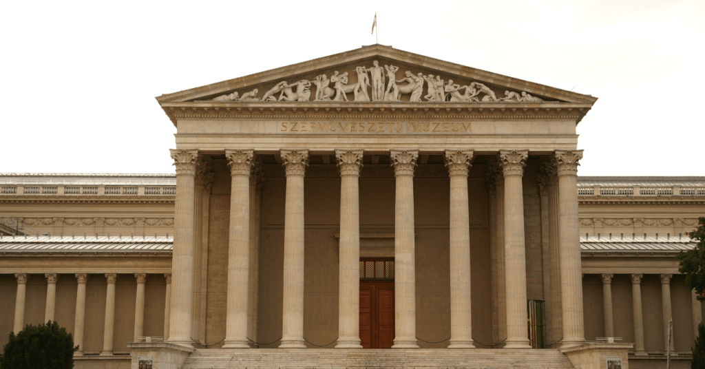 Szépművészeti Múzeum épülete kívülről