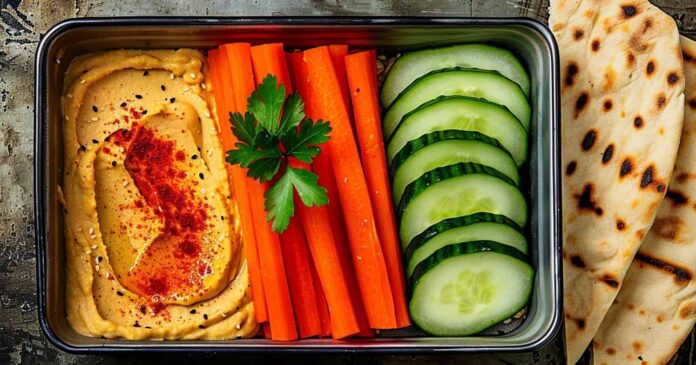 Legjobb a strandos kaják között a hideg humusz