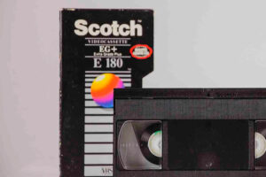 Scotch márkájú VHS kazetta