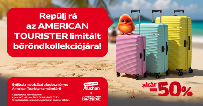 Auchan American Tourister promóció