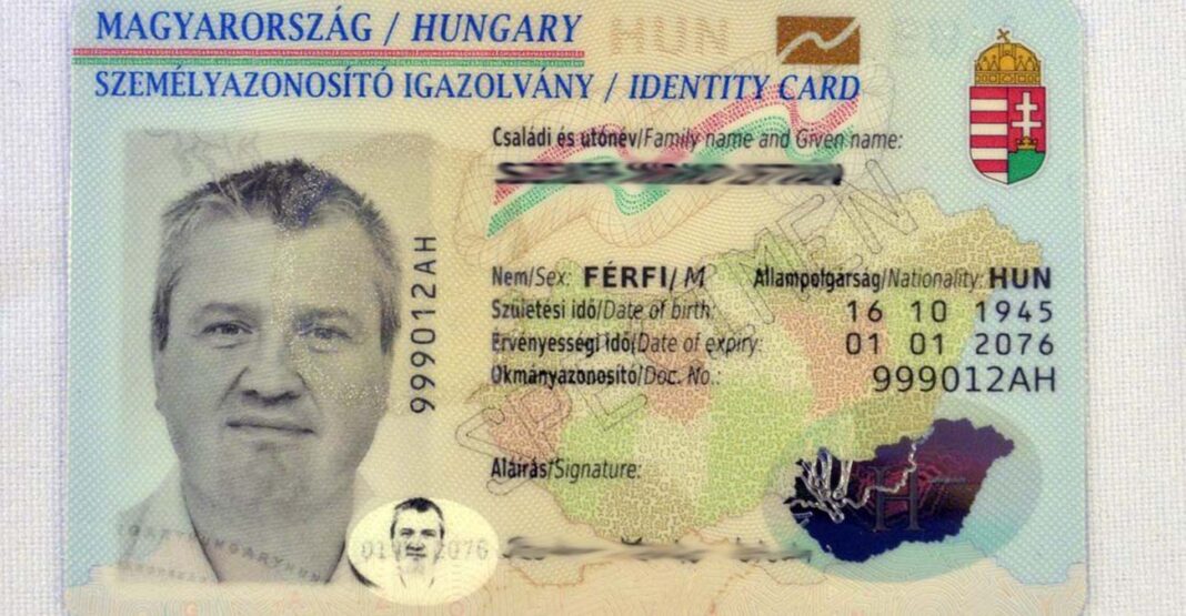 szemelyi-igazolvany-MTI-Mathe-Zoltan Személyi igazolvány / Fotó: MTI/Máthé Zoltán