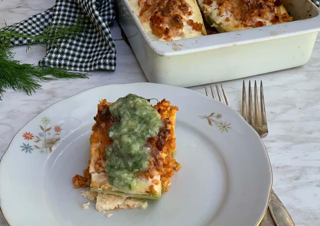Töltött tök recept, egy könnyű augusztusi vacsora