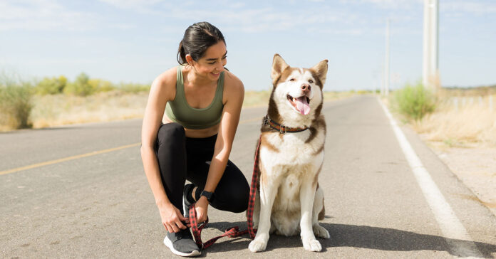 Futás kutyával: lepisilte a cipődet?