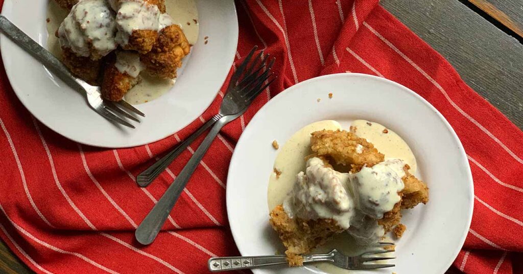 Aranygaluska: tálalás vaníliasodóval