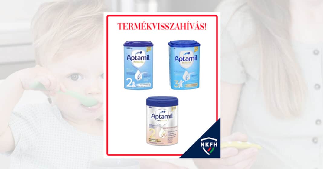 Aptamil visszahívás