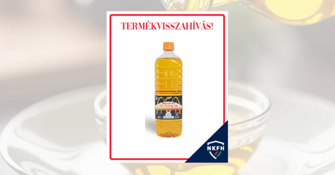 Veszélyes anyagot találtak benne: azonnal visszahívják ezt a rizskorpaolajat a boltokból