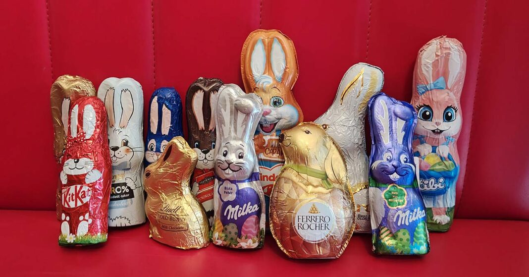 Csokinyuszi vakteszt 12 nyuszival