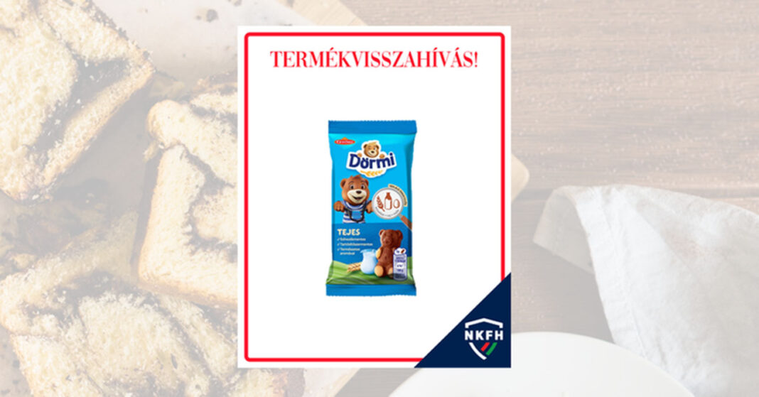 Dörmi piskóta termékvisszahívás