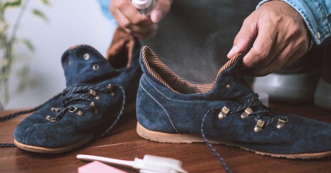 nubuk cipő tisztítása