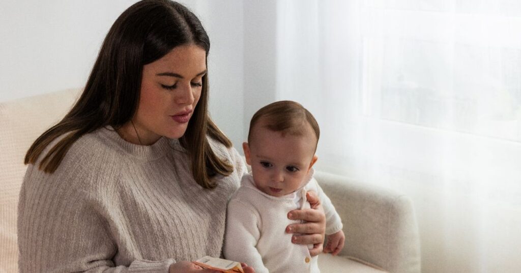 Egyedülálló anyuka.