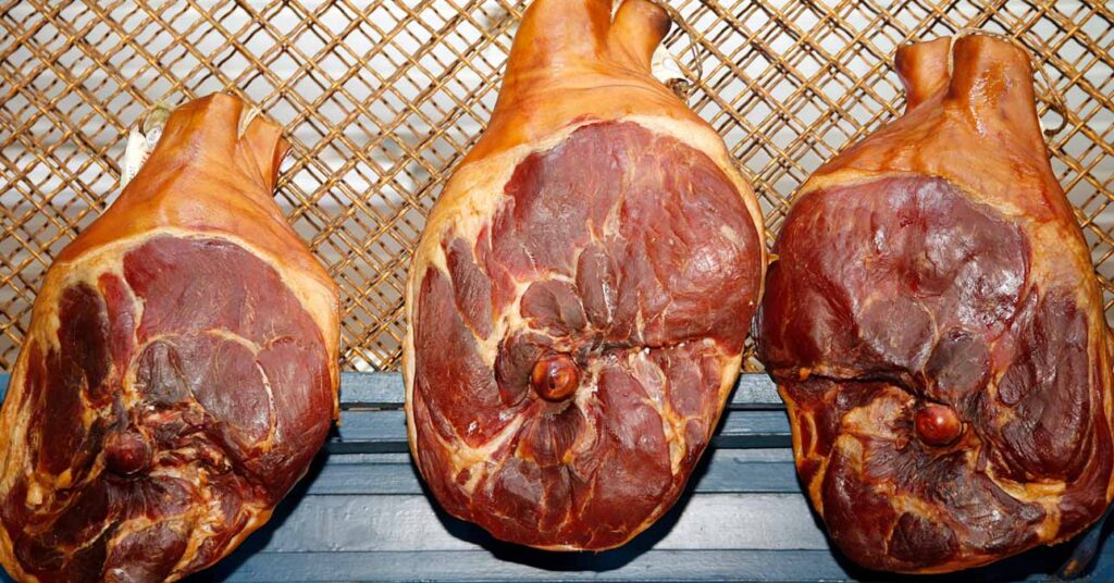 Füstölt parasztsonka