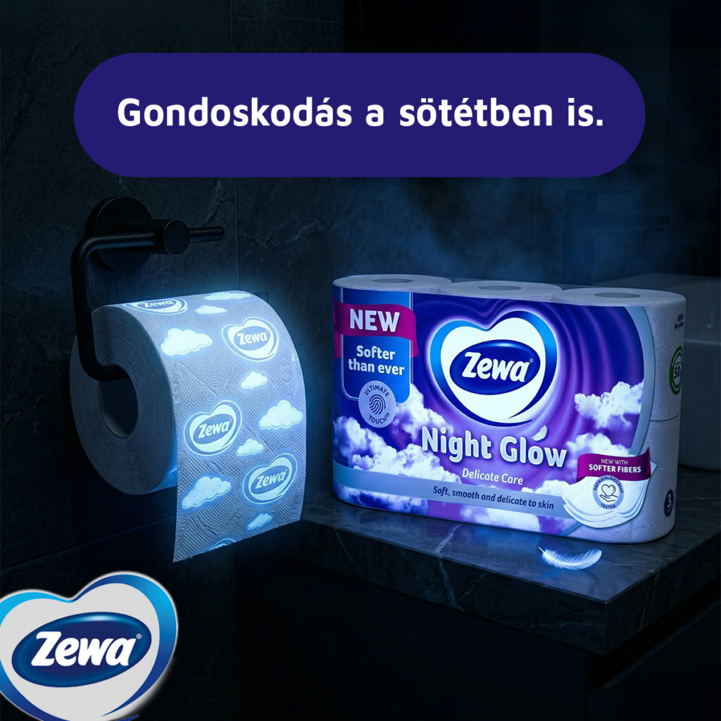 A Zewa Night GLow csak vicc volt, nem igazi termék