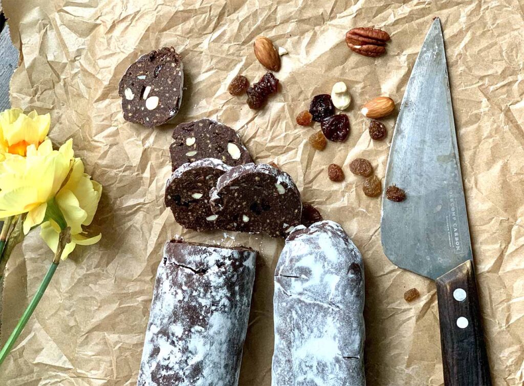 Retró süti újratöltve: sokmagvas kekszszalámi