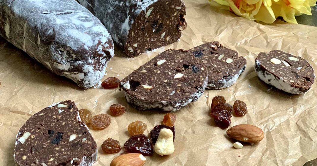 Retró süti újratöltve: sokmagvas kekszszalámi