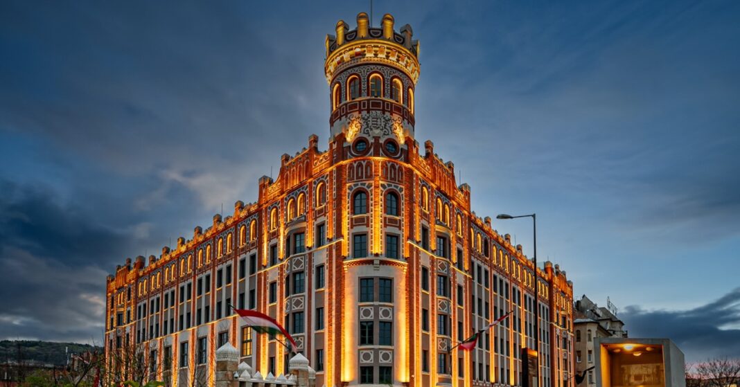 A budapesti volt postapalota épülete, ma Pénzmúzeum