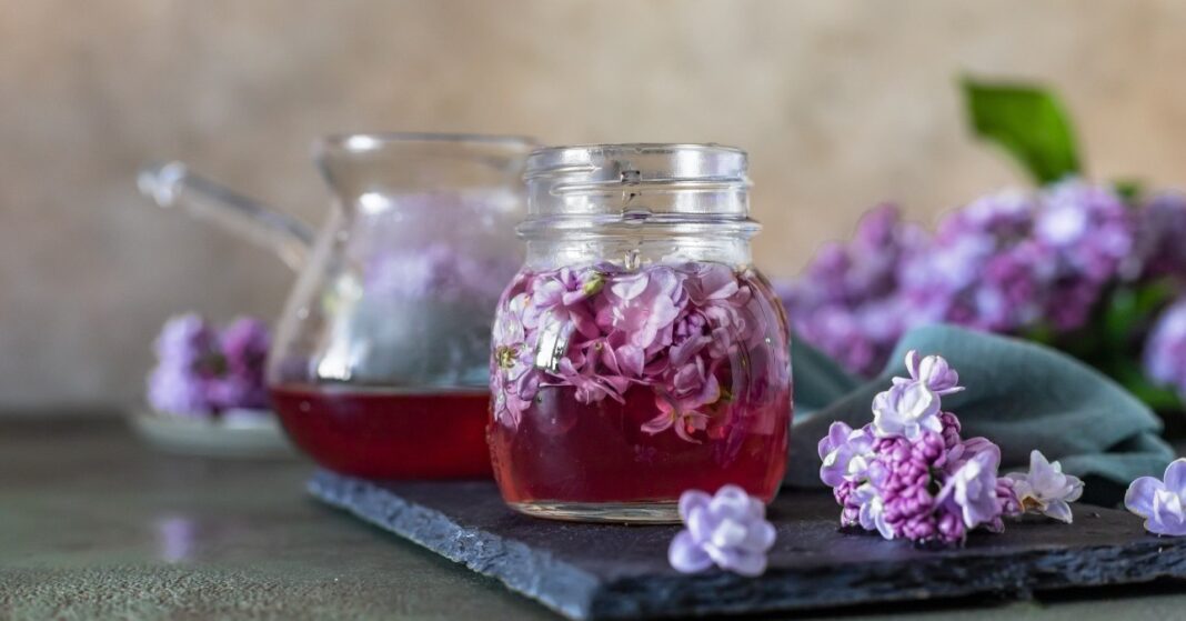 orgona beáztatva üvegben