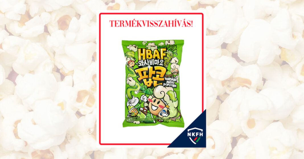 Wasabi mayo popcorn