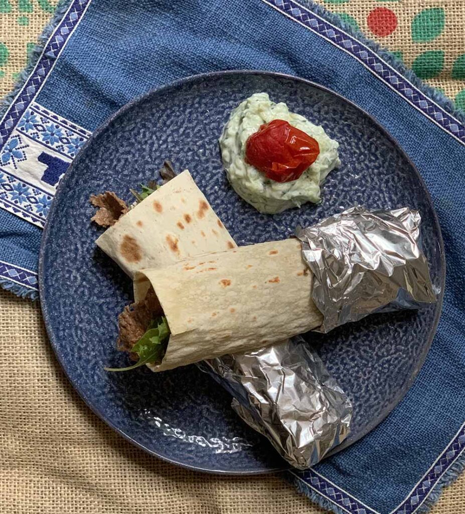 Döner kebab házilag: 40 dkg hús elég 8 főre?