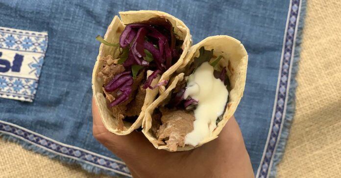 Döner kebab házilag