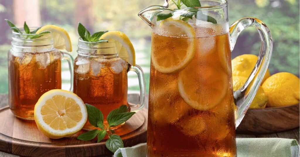 izotóniás ital házilag jegestea limonádé