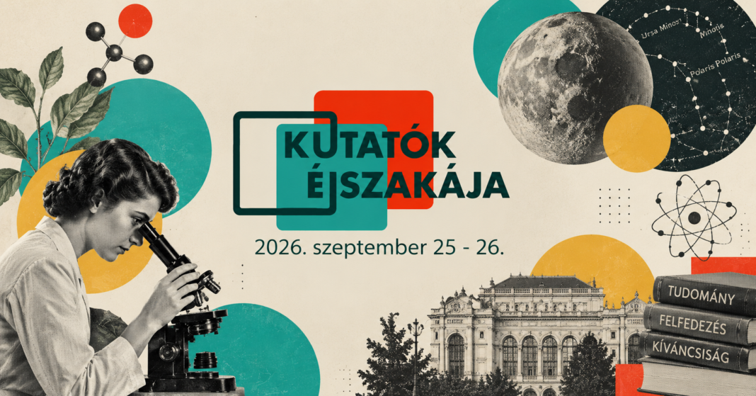 2026-os Kutatók Éjszakája plakát